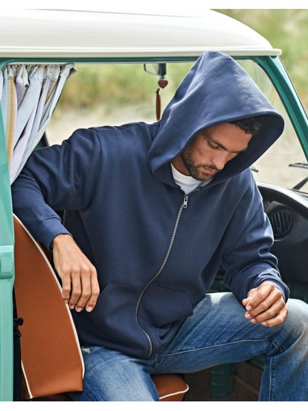 Felpa uomo con cappuccio e zip personalizzabile Tee Jays Urban Hooded Full Zip