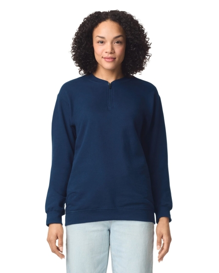 Felpa unisex 285 g/m² personalizzabile Gildan Softstyle Midweight 1/4 Zip