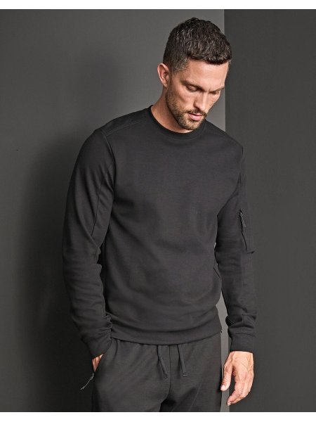 Felpa girocollo unisex personalizzabile Tee Jays Athletic Crew Neck