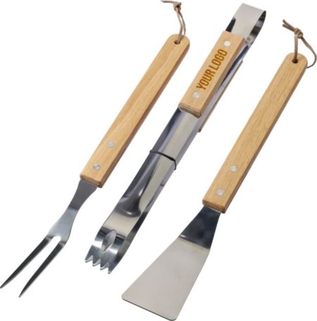 Set barbecue in acciaio inox Kaitlyn