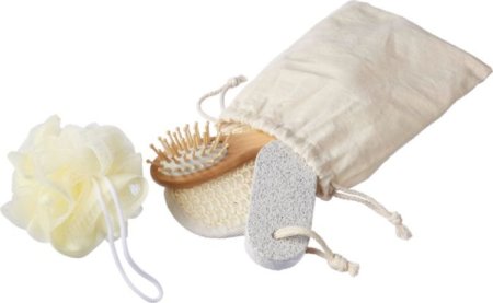 Set accessori bagno in cotone Jean