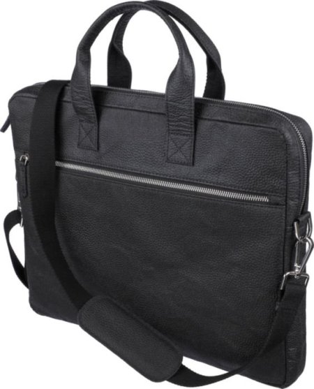 Borsa per pc 15 pollici in pelle di pomodoro Lillian