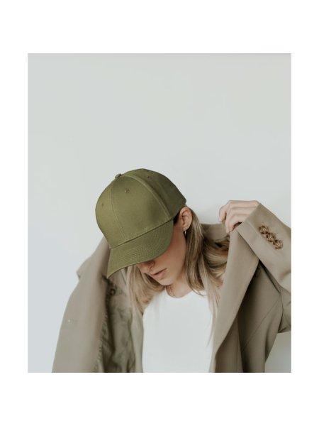 Cappellino da baseball in twill di cotone Bahamas
