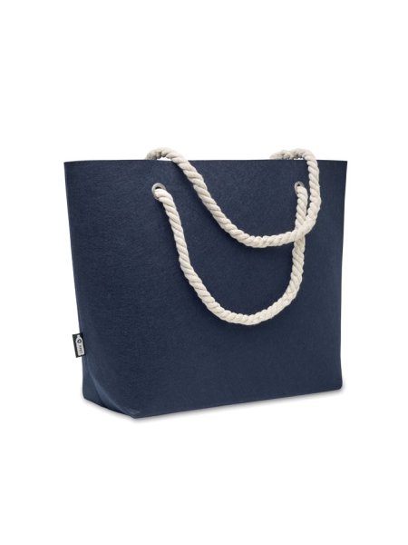 Borsa spiaggia personalizzata in feltro RPET Felstsea