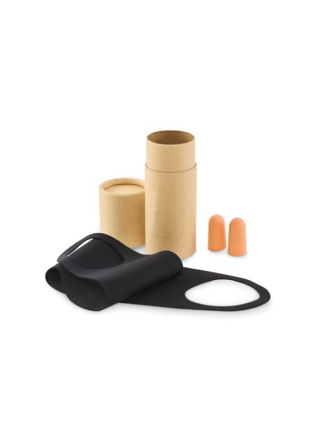 Set mascherina occhi da viaggio e tappi orecchie Masket