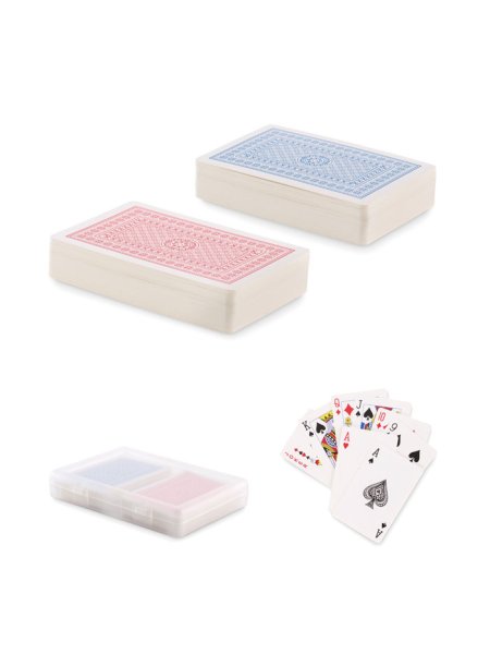 Set carte da gioco francesi classiche Polycard