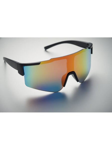 Occhiali da sole sportivi con lenti specchiate Shine