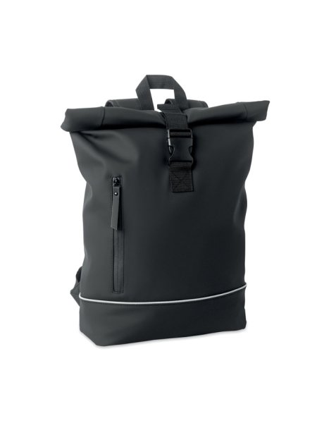 Zaino rolltop per pc in PU