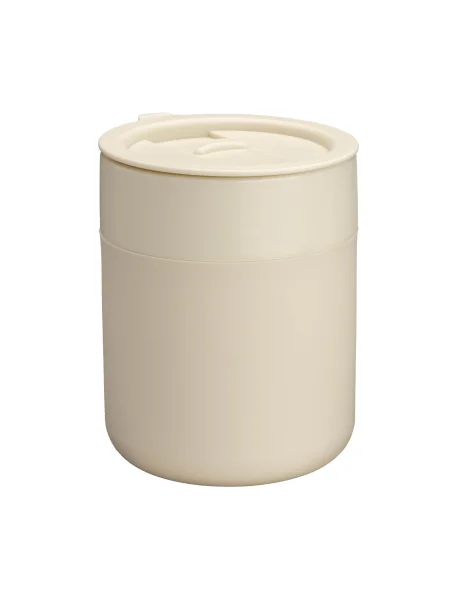 Tazza con coperchio in ceramica e silicone 300 ml Silicone Coating