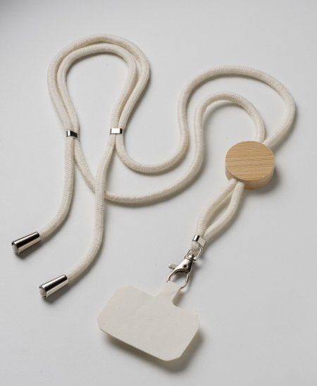 Lanyard porta badge personalizzabile Cotton Tag Smartphone