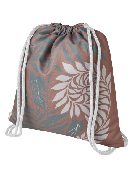 Borsa con cordoncino con stampa a sublimazione Cal