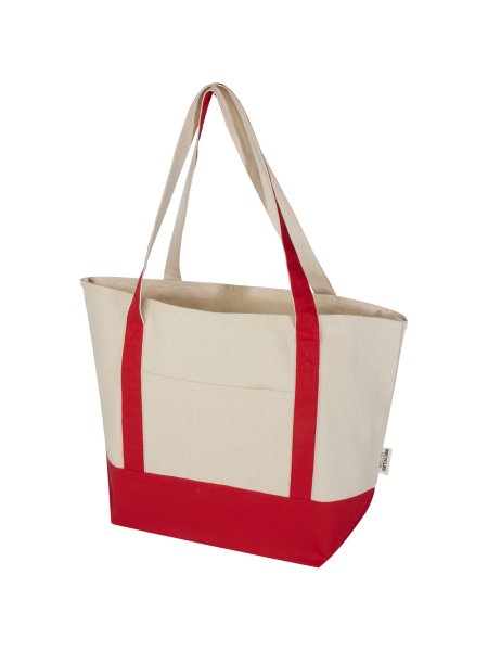 Tote bag cotone riciclato certificato GRS da 320 g/m² Sam