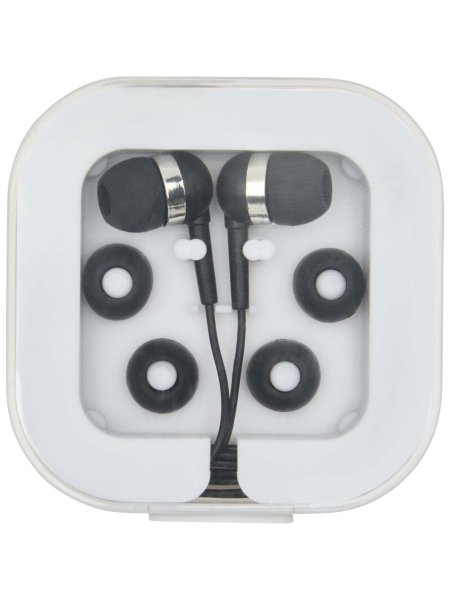 Auricolari Type C cablati con astuccio in plastica riciclata Baekdu