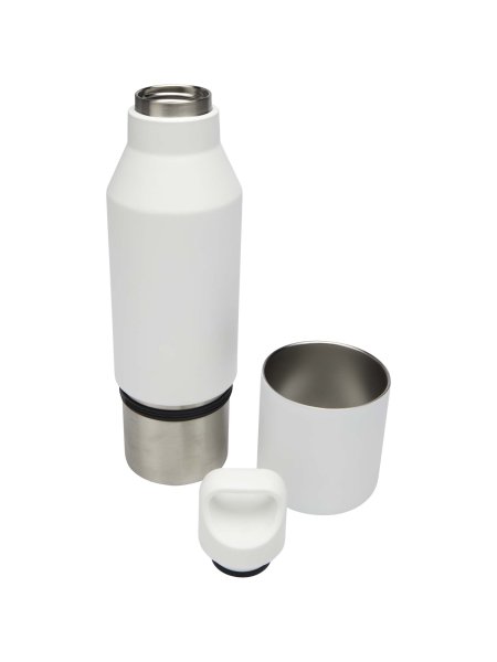Borraccia termica 600 ml in acciaio inox riciclato con tazza da 300 ml Odessy