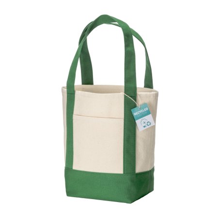 Mini shopper in cotone ecologico personalizzabile Varigotti 340 28 x 34 x 16 cm