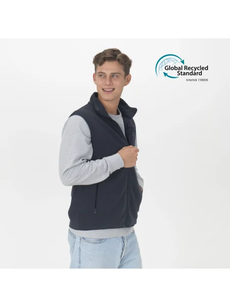 Gilet unisex personalizzabile Utopic Recycled Gilet Microfleece