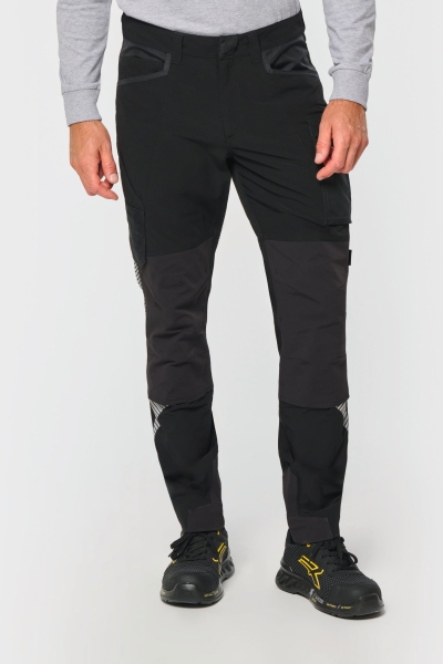 Pantaloni unisex elasticizzati multitasche riciclati 140 g/m² WK Designed to Work