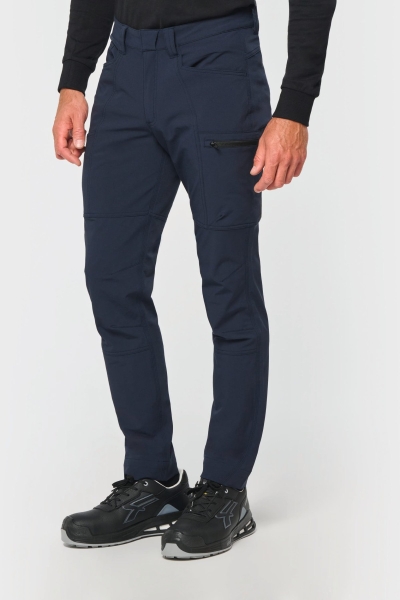 Pantaloni uomo elasticizzati riciclati 210 g/m² personalizzabili Wk Designed to Work