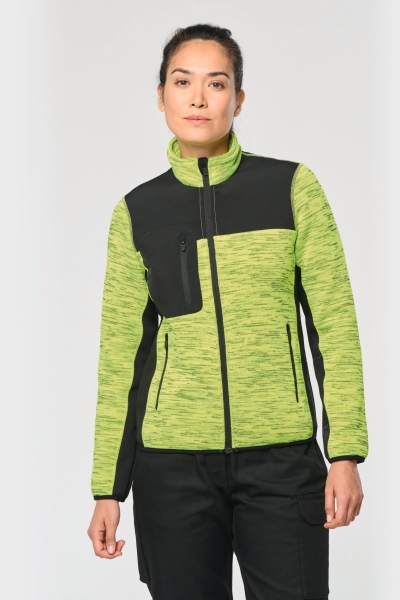 Felpa donna in politricot riciclato 380 g/m² personalizzabile WK Designed to Work