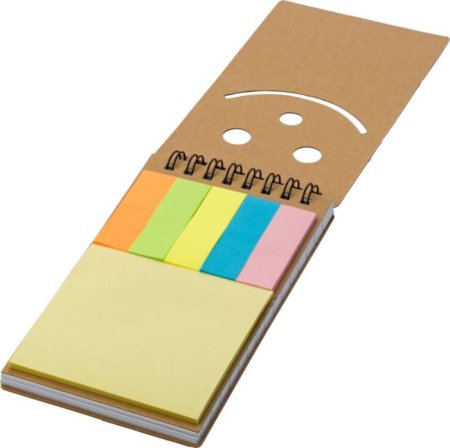 Set sticky notes a spirale smile Kim