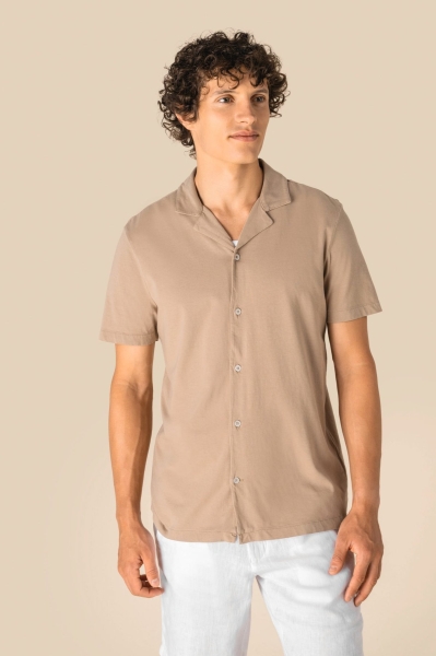 Camicia uomo maniche corte 165 g/m² personalizzabile Spasso