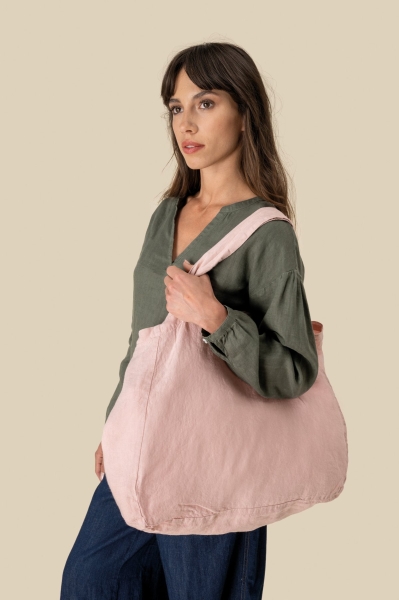 Shopper in lino 160 g/m² personalizzabile Spasso