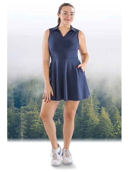 Abito sportivo da tennis donna 240 g/m² personalizzabile Spiro Recycled Fitnes Dress