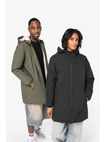 Giubbino unisex impermeabile foderata in sherpa 625 g/m² personalizzabile Native Spirit