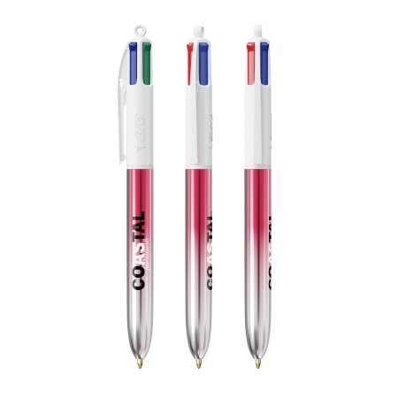 Penna a sfera multicolore personalizzabile BIC® 4 Colours® Bicolor