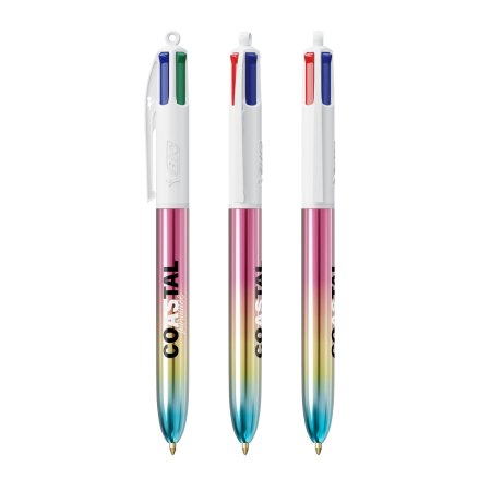 Penna a sfera multicolore personalizzabile BIC® 4 Colours® Gradient