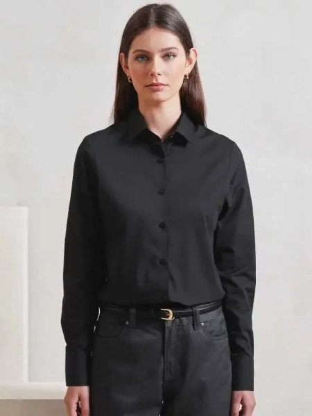 Camicia donna manica lunga personalizzabile Premier Popeline Recyclight