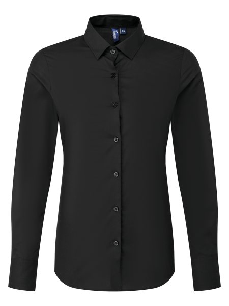 camicia-in-popeline-recyclight-a-maniche-lunghe-da-donna-black.jpg