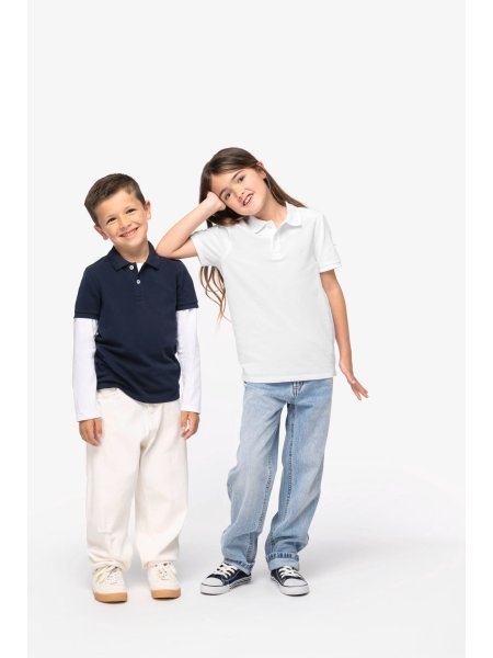 Polo bambino unisex Native Spirit  220 g/m²