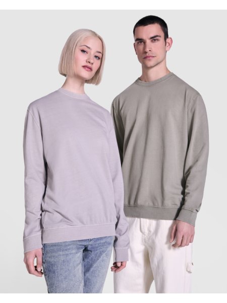 Felpa unisex girocollo 100% cotone JAYA
