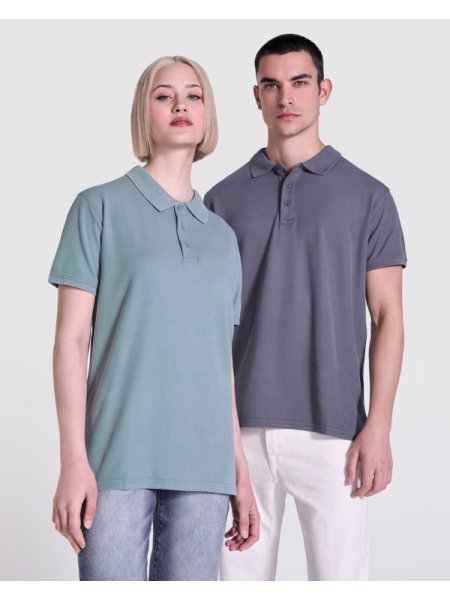 Polo uomo donna a maniche corte COBAIN