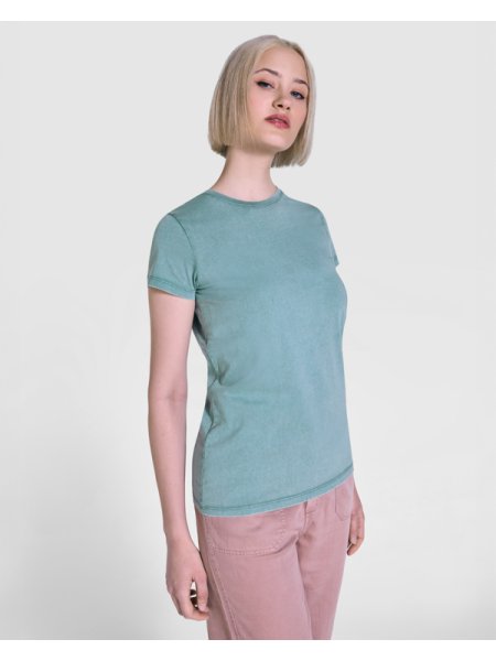 T-Shirt cotone donna a maniche corte FIYI