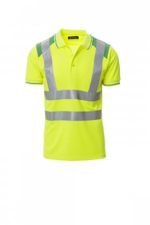 Polo alta visibilità da uomo personalizzabile Payper Guard+