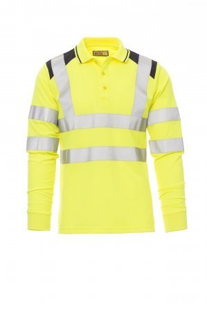 Polo alta visibilità da uomo personalizzabile Payper Guard+ Winter