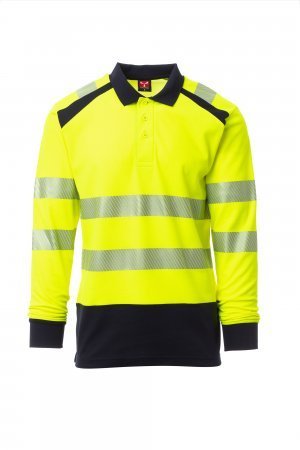 Polo alta visibilità da uomo personalizzabile Road Winter