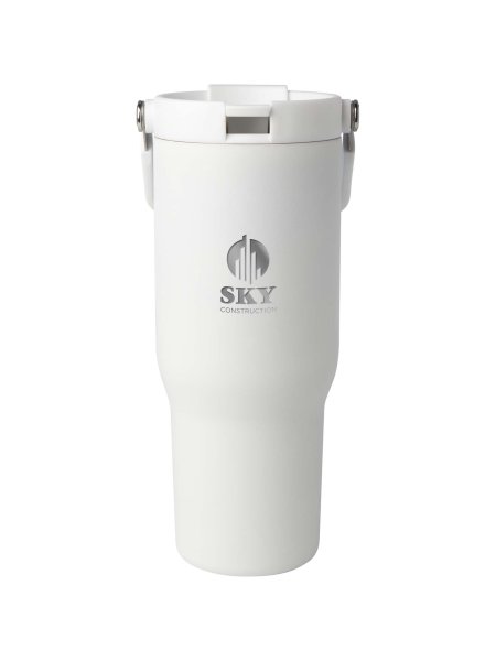 Bicchiere termico da 900 ml in acciaio inossidabile riciclato certificato RCS Bronx