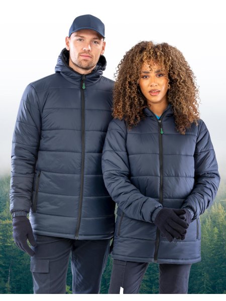 Parka unisex personalizzabile Result Recycled Hooded Padded