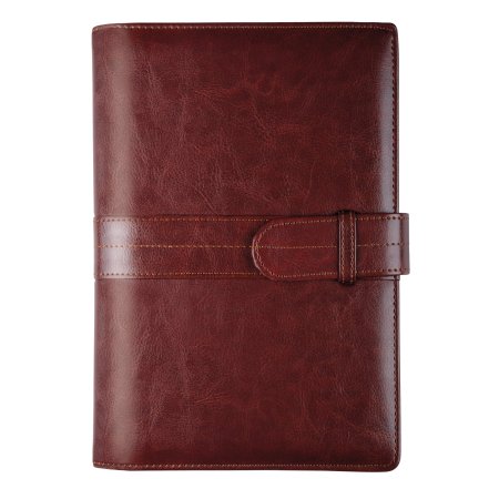 Agende portafoglio giornaliere con interno perpetuo e chiusura con fibbia 16,5 x 22 cm ecopelle