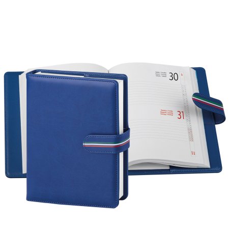 Agenda portafoglio Italy personalizzabile con interno perpetuo 16,5 x 22 cm