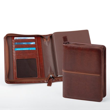 Agenda borsello con interno perpetuo personalizzabile 18 x 24 cm