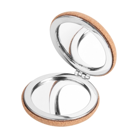 Specchietto da borsa in sughero personalizzabile Cork Mirror