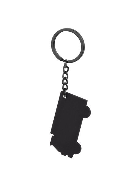 Portachiavi in metallo personalizzabile Camion Dark