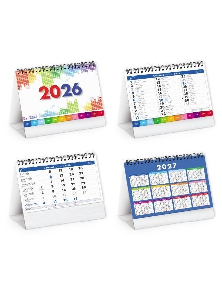 Calendario da tavolo personalizzabile Index Table 16 x 14,5 cm