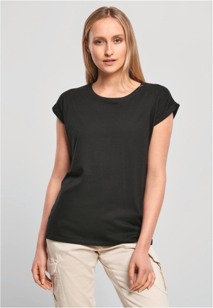 T-shirt donna 140 g/m² personalizzabile Build Your Brand Extended Shoulder Tee