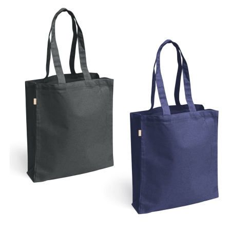 Borse tela personalizzate 100 % cotone da 220 grammi Lora colorate