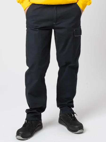 Pantaloni da lavoro uomo personalizzabile Black Spider Grip